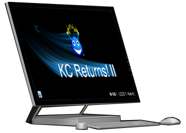 Computer monitor with KC Returns! II image
